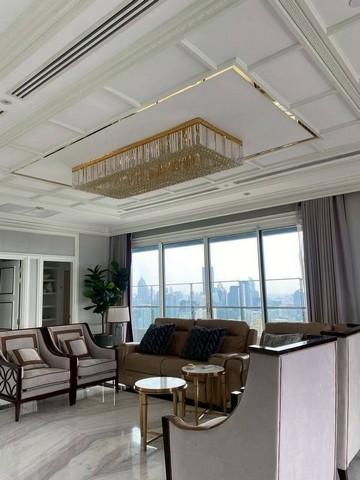 ขายหรือให้เช่า คอนโด 5 ห้องนอน Q Asoke Penthouse 274 ตร.ม. ชั้น 42 ติด MRT เพชรบุรี เฟอร์ระดับ 5 ดาว 1