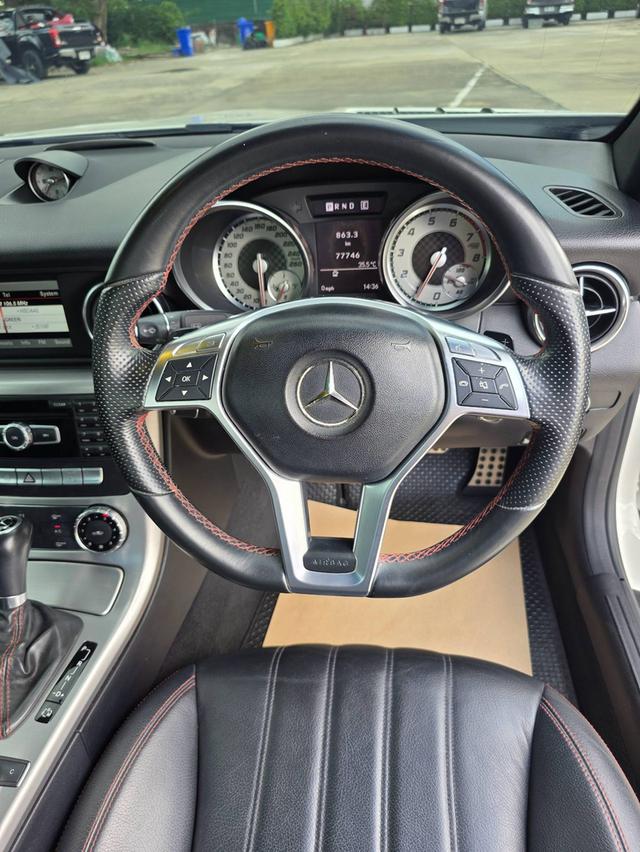 ขาย Benz SLK200 AMG Package R172 ปี 2013 สีขาว รถสวย พร้อมใช้งาน รูปที่ 13