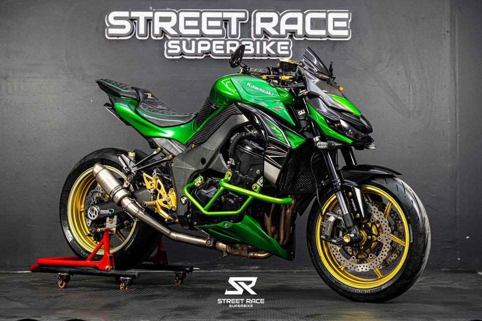 2017 Kawasaki 🔥 Z1000 ABS ปี 2018 💚🖤 เขียว-ดำ หล่อดุดัน ตัวพัน 🏍️💨⭐️ฟรีดาวน์