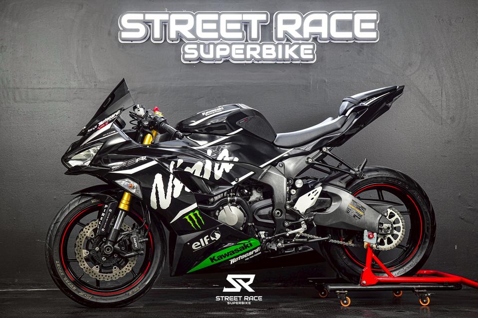 🔥 Kawasaki zx6r 2019 สีดำ ฟรีดาวน์⭐️ รูปที่ 5