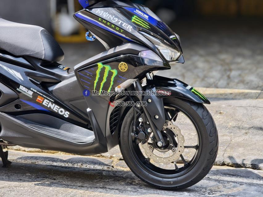 Aerox Monster 2020 รถบ้านแท้มือเดียวเครื่องเดิม กุญแจบุคเซอวิสครบ เล่มเขียวชุดโอนครบ No1340 รูปที่ 11