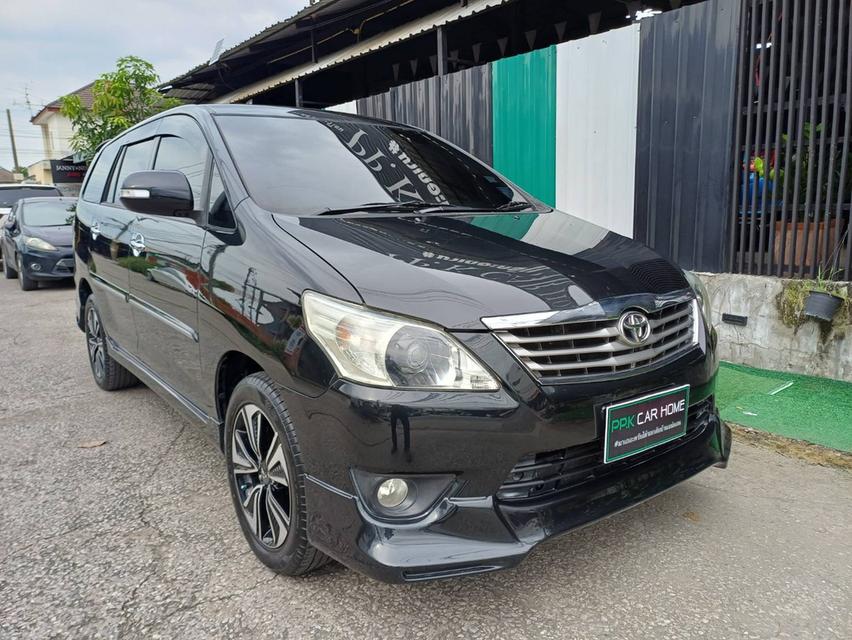 ปี 2014 TOYOTA INNOVA BLACK BROWN V AUTO TOP