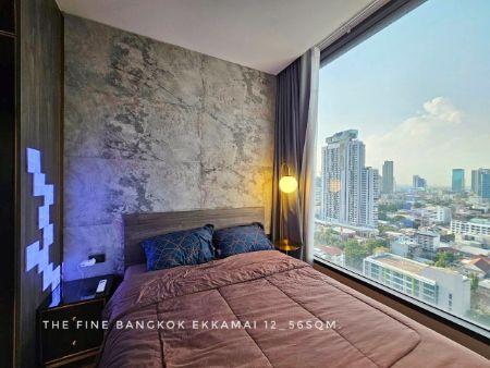 รูป ให้เช่า คอนโด 2 ห้องนอน แต่งสวย จัดเต็มThe FINE Bangkok Thonglor-Ekamai : เดอะฟายน์ แบงค็อค ทองหล่อ-เอกมัย 56 ตรม. วิวดี 6