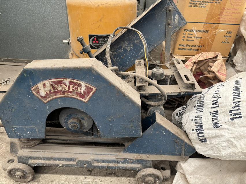 เครื่องตัดเหล็กใบไฟเบอร์(ไม่มีมอเตอร์) 2