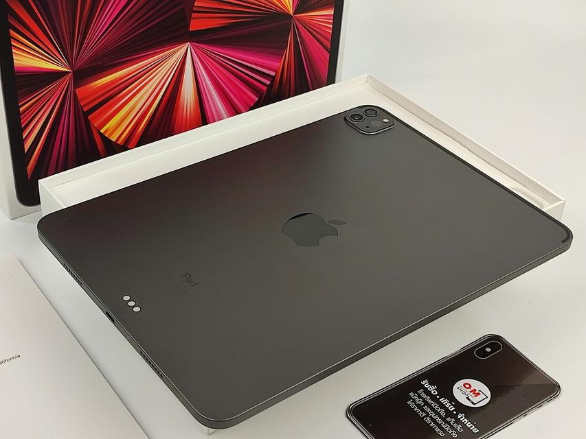 รูป ขาย/แลก iPad Pro 2021 (Gen3) 11นิ้ว 256GB (Wifi) สี Space Gray ศูนย์ไทย ประกันศูนย์ สวยมาก เพียง 27,900 บาท  1