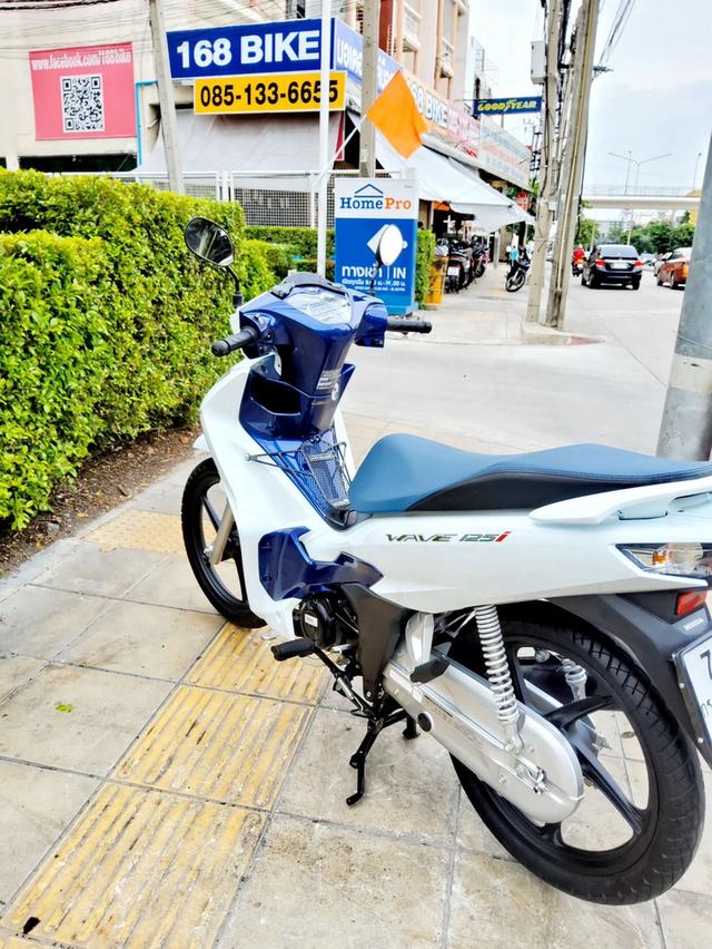 Honda Wave125i LED ตัวท็อป ปี2024 สภาพเกรดA 1083 km เอกสารพร้อมโอน 4