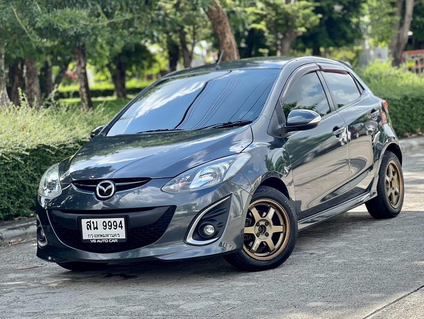 Mazda2 1.5 Spirit Sports Hactback เครื่องยนต์: เบนซิน เกียร์:AT  ปี: 2013 สี: เทา ไมล์ : 15x,xxx กม. รูปที่ 2