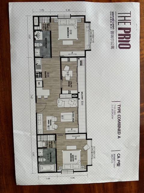 For Rent and Sale The Prio condominium in Chiang Mai 11