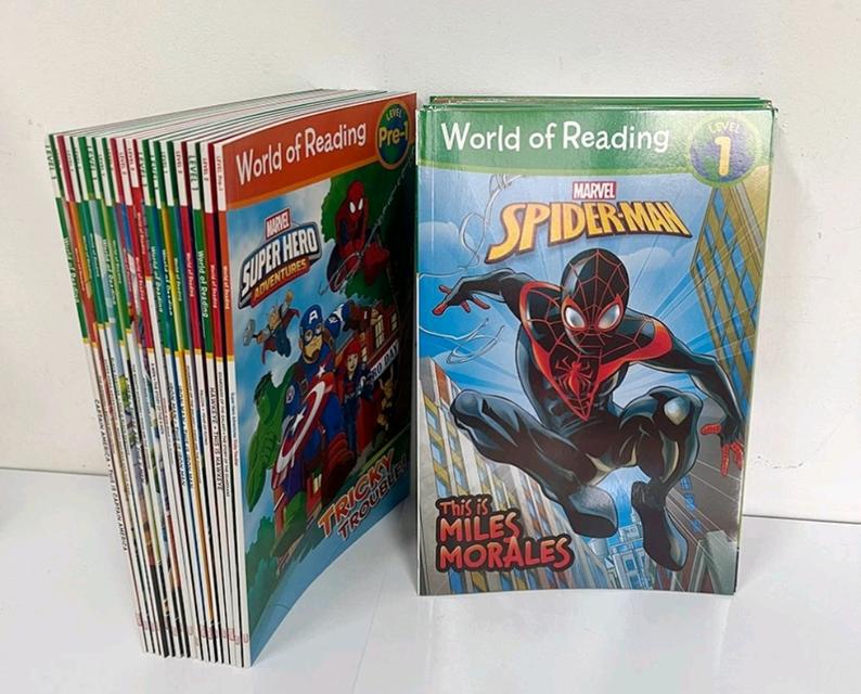 Marvel World Of Reading Pre1L1L2 (ชุดหนังสือ 31 เล่ม) 1