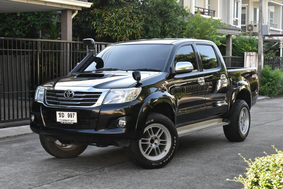 Toyota Hilux Vigo  Champ 2.5E Prerunner 4ประตู  ปี 2012 : สีดำ : ออโต้ : ดีเซล : ไมล์ 85,xxx km. 19