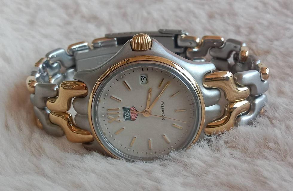 6.TAG HEUER ระบบ Quartz Boy size หน้าปัด 36 mm พร้อมกล่องแท้