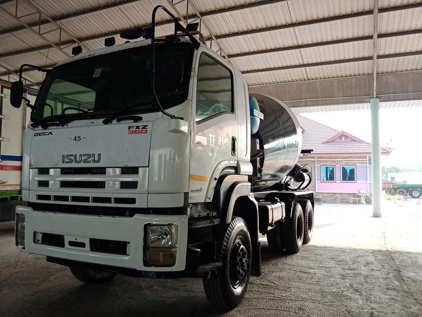 ISUZU 360 ปี 60 รถโม่ผสมปูน 6 คิว 2