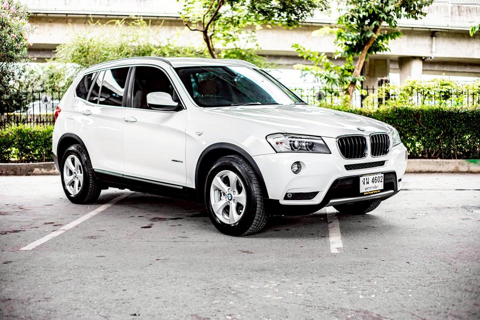 Bmw X3 XDrive20i สีขาว ปี 2013