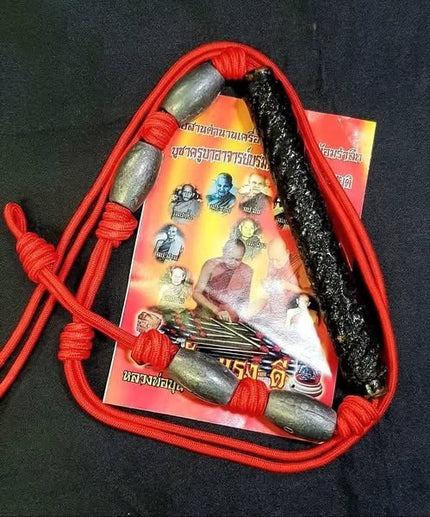 Discover the power of the Takrud Sai Nia — invincible, protective, and blessed for ultimate safety and charm!