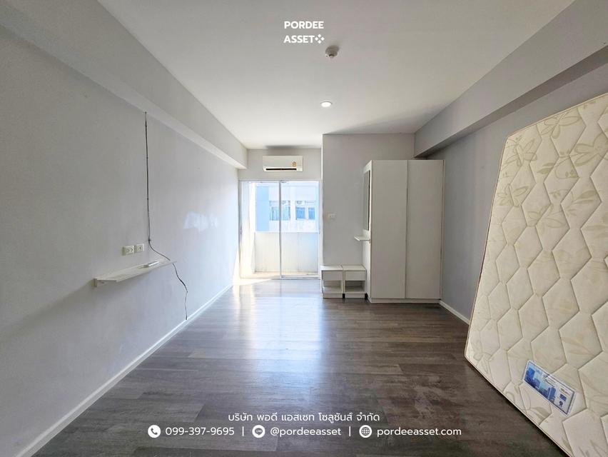 ขาย!! อยู่รวยคอนโด ชั้น 8 อาคาร G ตึกหน้าสุด (ขนาด 22 ตร.ม.) ซ.นวมินทร์ 135 บึงกุ่ม กทม. : Yuruay Condo 7