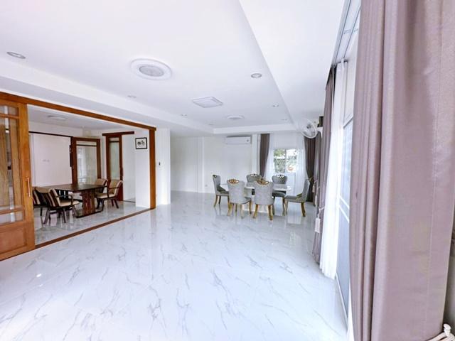 รถไฟฟ้ามีนพัฒนา 2.8 กม. ให้เช่าคฤหาสน์ ลาดกระบัง รามคำแหง160-166 RIS Inter Sch.2.1กม. ร 90ตร.วา 4นอน 4น้ำ สนามบินสุวรรณภ 5