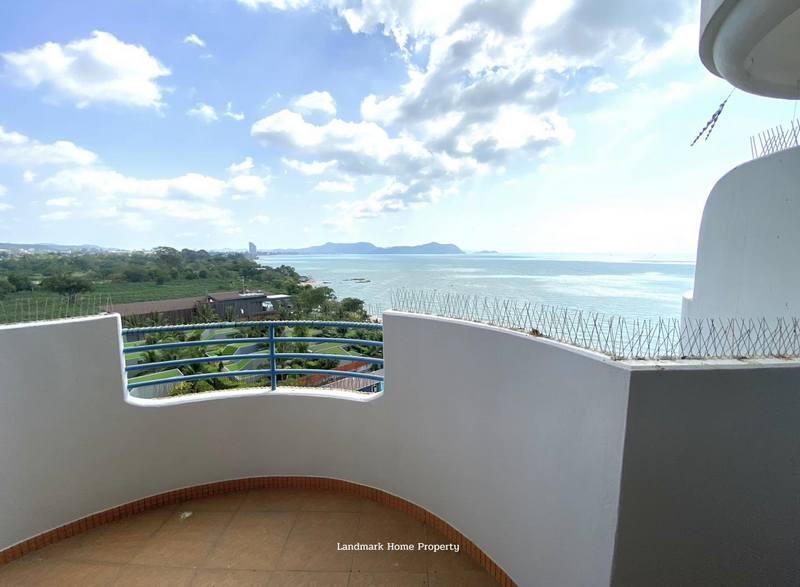 LM24-0072 ขายคอนโด VIP Condochain พัทยา ติดทะเล ห้องพร้อมอยู่ ขนาด 103.7 ตรม 2นอน 2น้ำ 7