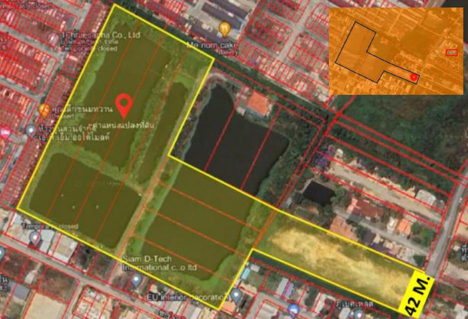 ขายที่ดิน บางบ่อ ซ.วโรชา ราคา 27,500 /ตร.ว (295MB)