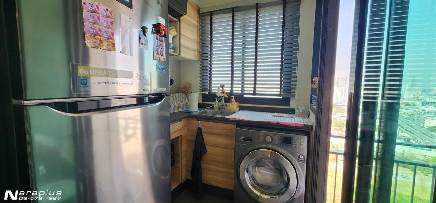 69010048 : ขายห้องชุดพักอาศัย แบบ 1 ห้องนอน พื้นที่ขนาด 33.36 ตรม. โครงการ U Delight Residence Riverfront พระราม 3 ชั้น 26  วิวโค้งน้ำ สวยมากๆ คุ้มค่า 17