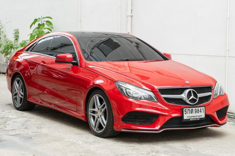 Mercedes Benz E200 Coupe AMG Dynamic Facelift จดทะเบียน 2014✔️ตัว Facelift แล้ว ไมล์แท้ ดูแลถึง มีประวัติเซอร์วิสครบ🎉ราคาพิเศษ 689,000 บาท