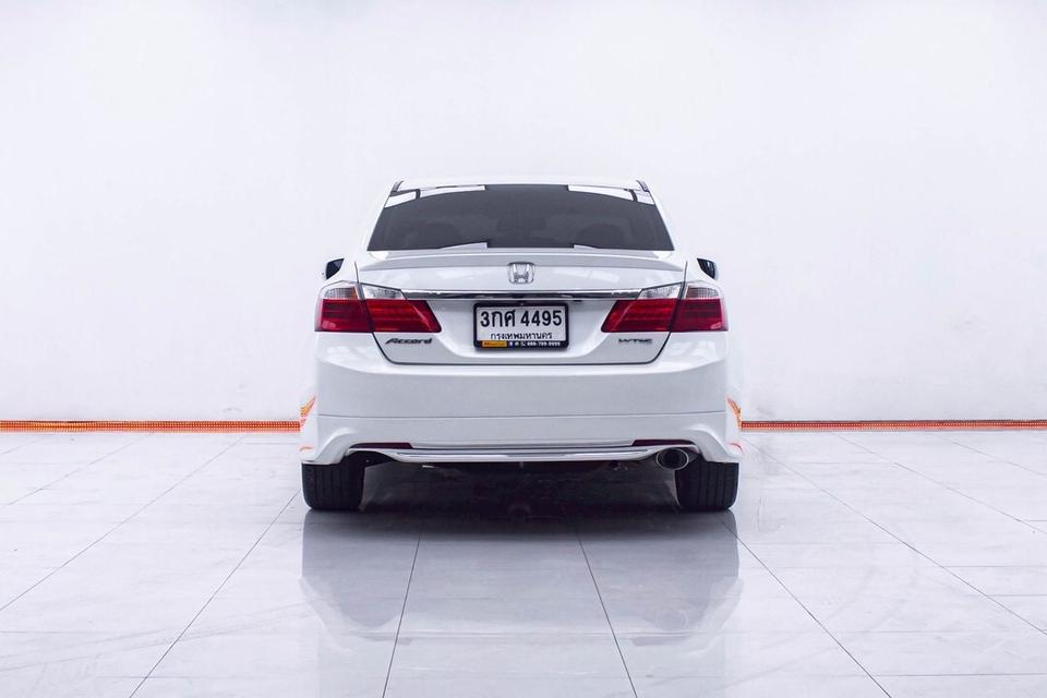 รหัสรถ 6B216 ACCORD 2.0 EL NAVI 2014