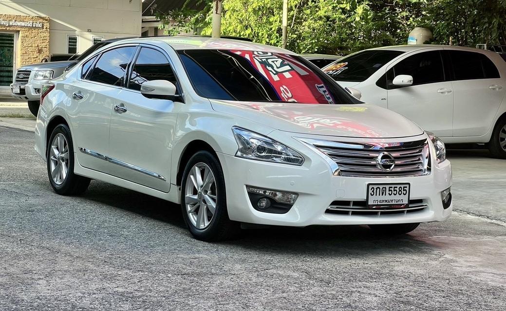 🇯🇵 NISSAN TEANA ปี 2014 รุ่น 2.0XL A/T สีขาวมุก ภายในดำ รถมือเดียว เลขไมล์น้อย 142,859 km เข้าศูนย์ตลอด ดูแลอย่างดี เครื่อง / เกียร์ รูปที่ 2
