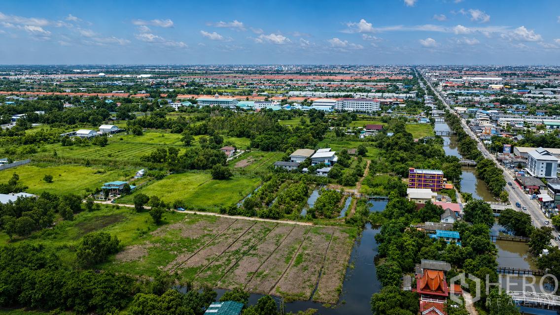 ขายที่ดิน คลองหลวง (คลองสาม) ปทุมธานี ใกล้ถนนใหญ่ ทางเข้าถนนคอนกรีต HRE00414 4