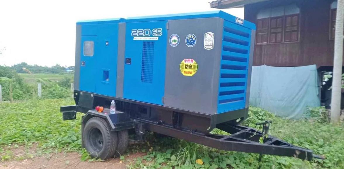 เครื่องปั่นไฟ 220 KVA 3 เฟส