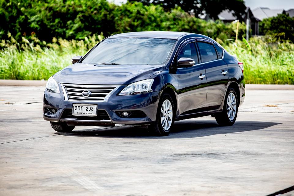 Nissan Sylphy 1.6S ปี 2013 เกียร์ออโต้ สีเทา มือเดียวป้ายแดง