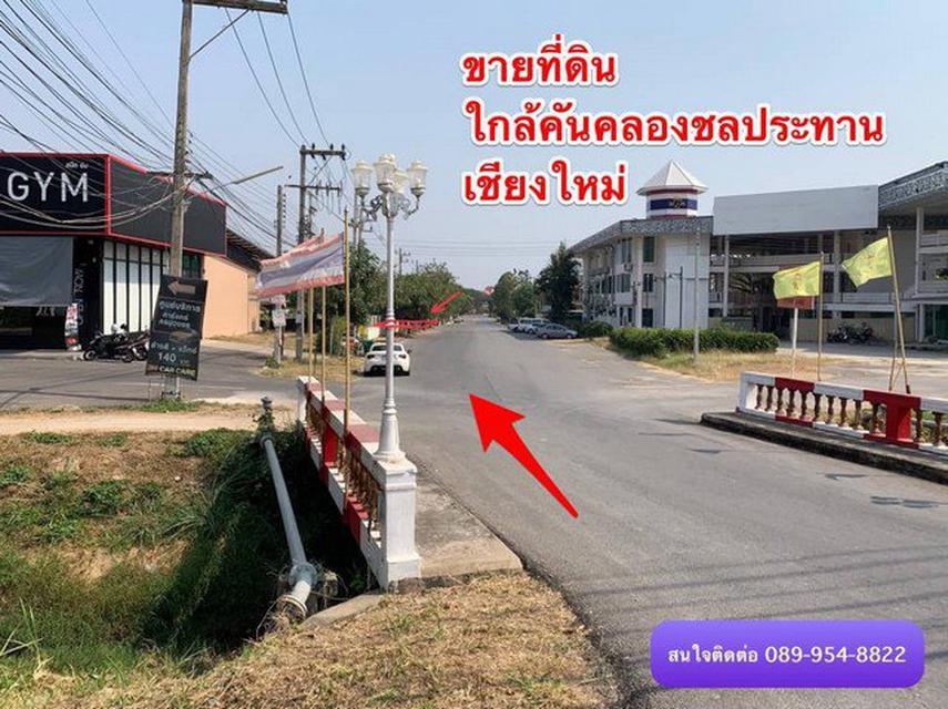 ขายที่ดินเปล่า ใกล้คันคลองชลประทาน เชียงใหม่ 1