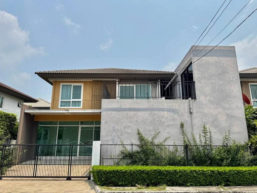 🏡บ้านเดี่ยว มัณฑนา เลค วัชรพล ✨บ้านสวยพร้อมโอมออฟฟิศ 1