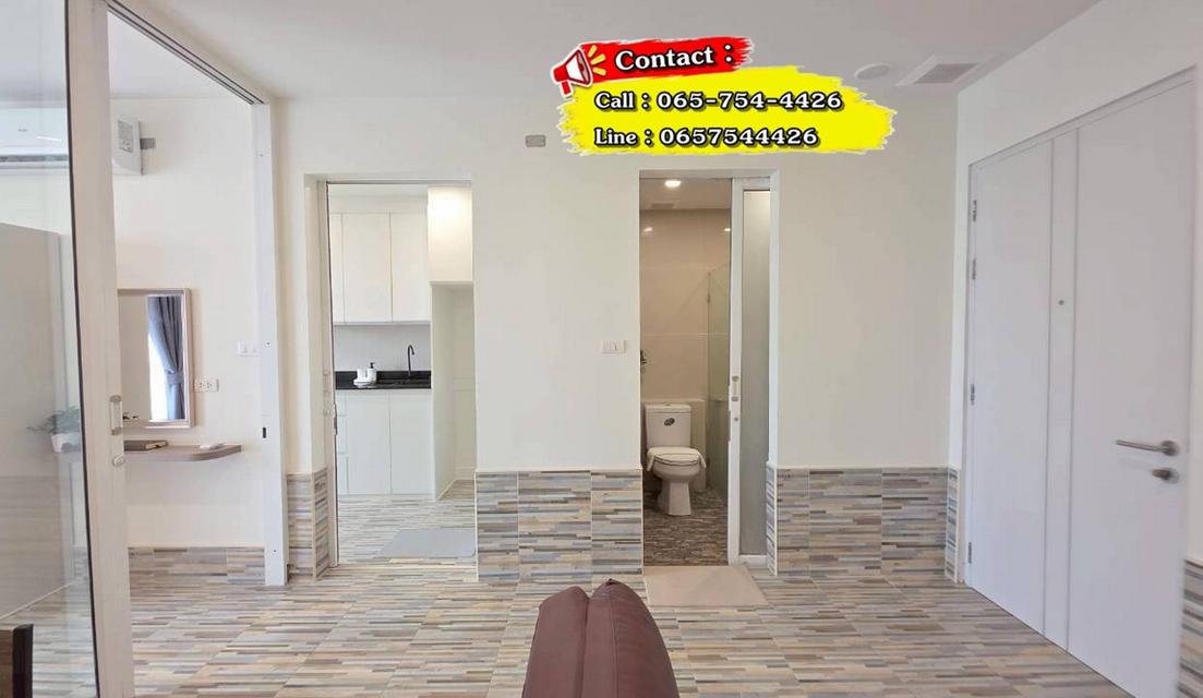 Happy Condo Ladprao 101 ห้องขนาด 36 ตารางเมตร 1 ห้องนอน ชั้น5 ตึก North ตกแต่งใหม่ พร้อมเข้าอยู่ (เลี้ยงสัตว์ได้) 4