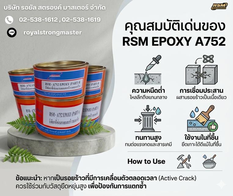 RSM-EPOXY 731M อีพ็อกซี่เสียบเหล็ก