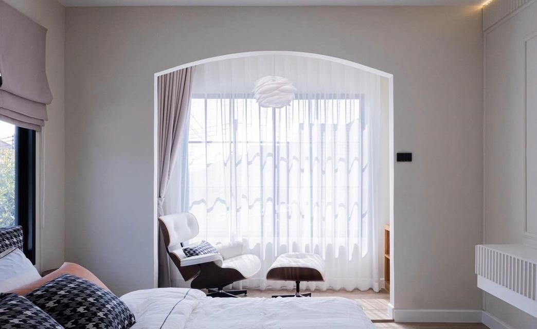 ✨ บ้านเดี่ยวรีโนเวทใหม่ 4 นอน 210 ตรม. 46,500.-/เดือน ในโครงการปลอดภัยสูง ทักเลย! 🏡 4