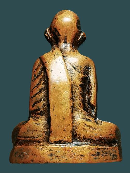 พระรูปปั๊มเหมือน หลวงพ่อพรหม ก้นระฆัง วัดช่องแค ปี 2512...เก่าสวยๆ