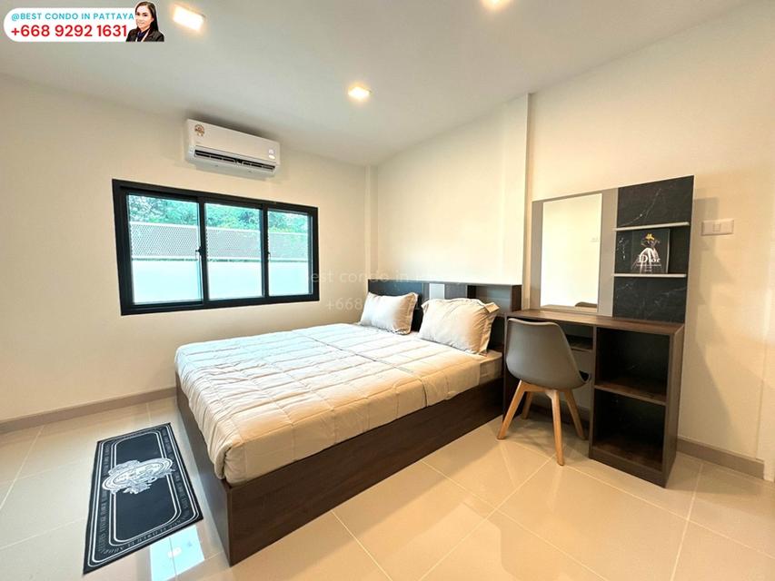 ✨ #บ้านโมเดิร์นใจกลางเมือง รีโนเวทใหม่พร้อมอยู่ เฟอร์ครบ ใกล้ทะเล ✨   🔵🔵 #บ้านรีโนเวท #ซอยพัทยารุ่งเรือง9 #เจ้าของขายเอง #รหัสทรัพย์443   5