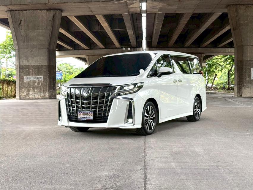 ขายรถ Toyota Alphard 2.5 ปี 2020 สีขาว เกียร์ออโต้