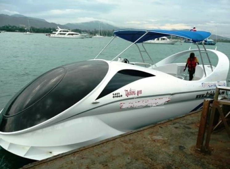 ขายเรือด่วน GLASS BOTTOM- LOOKER 32 feet- ALUMINIUM – 320 hp 4