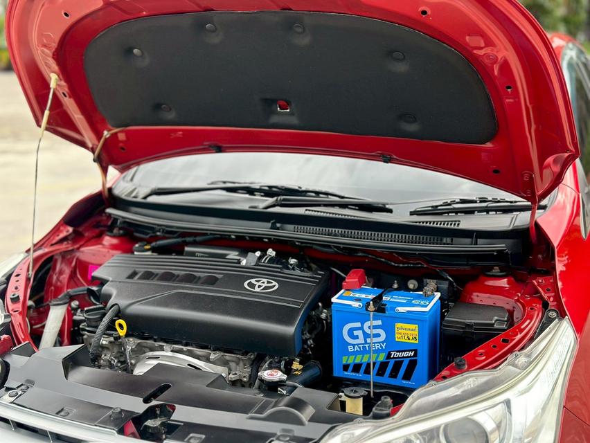 รหัสรถ PAT3923 TOYOTA YARIS 1.2G A/T ปี2017 สีแดง 12