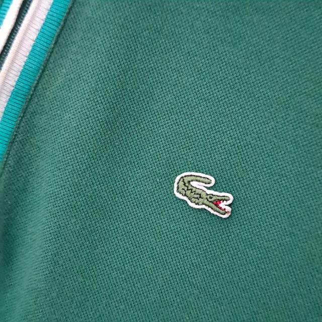 LACOSTE POLO SHIRT เสื้อโปโล Lacoste แท้ สีเขียว SIZE 3 สภาพดี ไม่มีตำหนิ 5