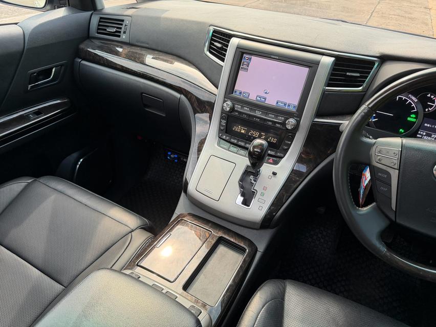 2014 TOYOTA VELLFIRE 2.4 Hybrid E-Four ZG EDITION รุ่นท็อป (สีขาว) รูปที่ 16