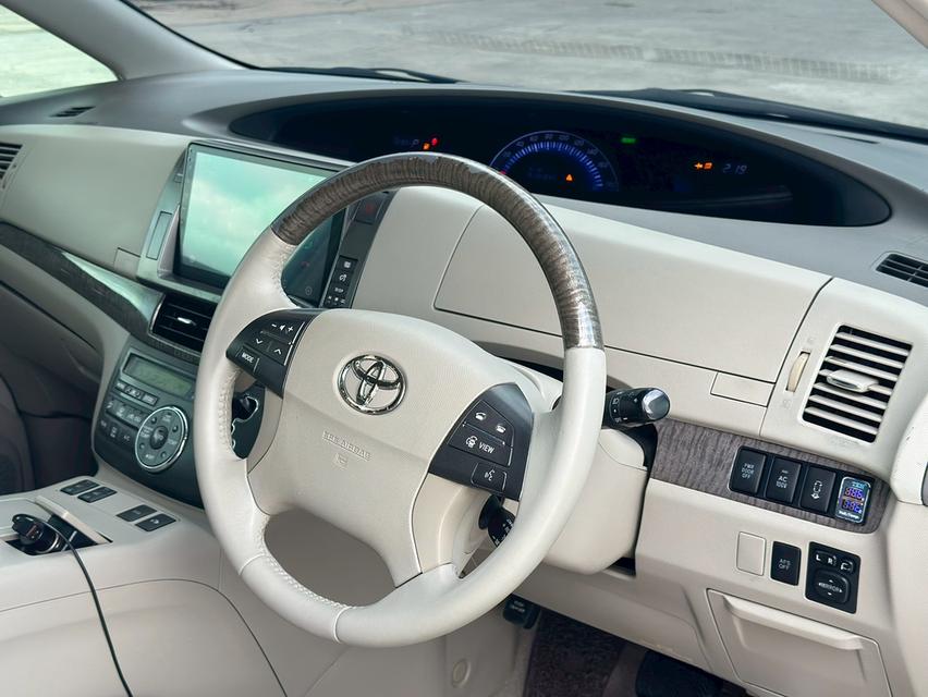 รหัสรถ PAT2752 Toyota Estima 2.4 Hybrid E-Four ปี 2009 สีเงิน 6