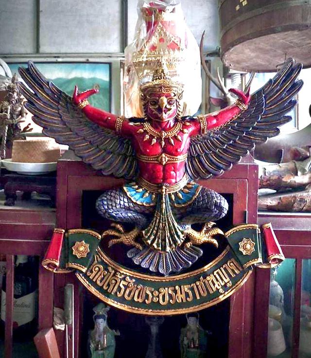 พญาครุฑแขวนผนัง ขนาด70ซม ครุฑหน้าเทพบุตร 2