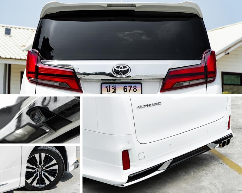 Toyota Alphard SC Package Modellista 2023 สีขาว ไมล์น้อย รูปที่ 7