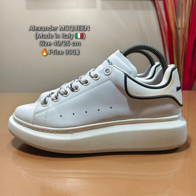 Alexander MCQUEEN (Made in Italy 🇮🇹)Size 40/25 cm🔥Price 890฿ รูปที่ 2