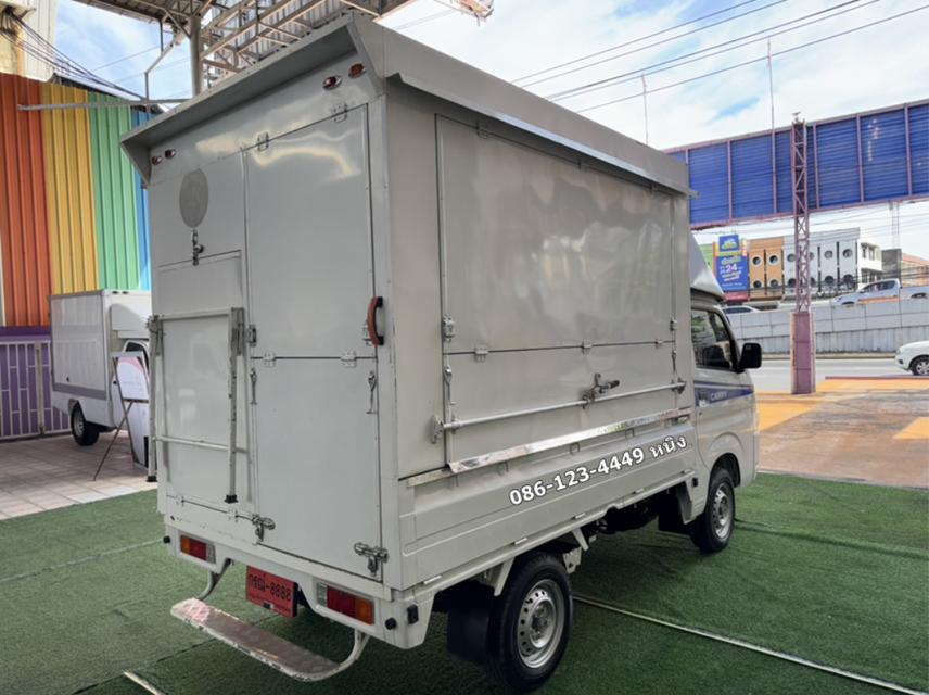 ฟู้ดทรัค #Suzuki Carry 1.5 ปี 2023 #ไมล์แท้ 5,xxx กม.หลังคาเปิด 3 ด้าน 6