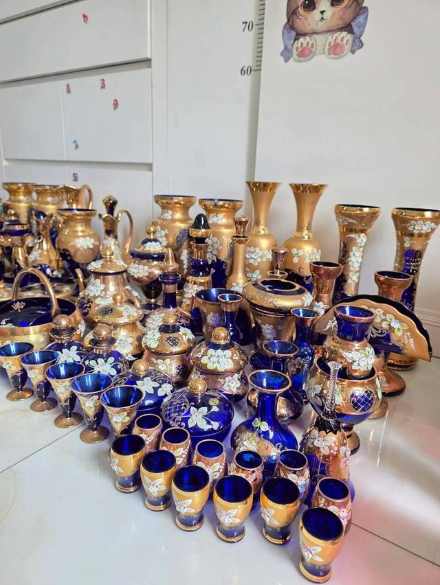 ขายชุดเครื่องแก้วจากต่างประเทศ ชุดที่ 2 3