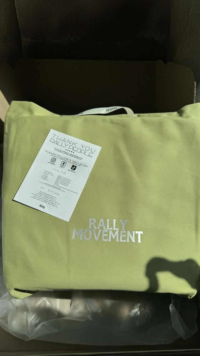 Rally Loop Bag สีเขียวพิสตาชิโอ 10