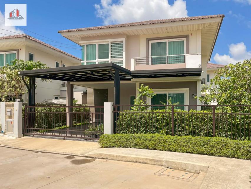 ขาย บ้านเดี่ยว พร้อมเฟอร์ ศุภาลัย พาร์ควิลล์ พระราม 2-ท่าข้าม 150 ตรม 55.9 ตรว หลังริม