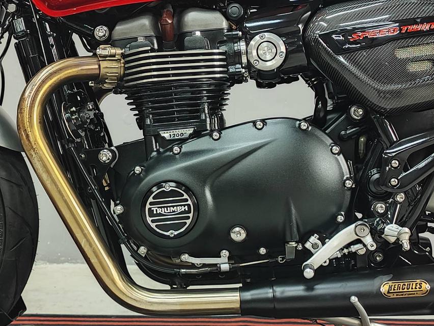 Triumph Speed Twin 1200 ปี 2021 abs รถมือเดียว ไมล์น้อยหลักพันกิโล รูปที่ 11